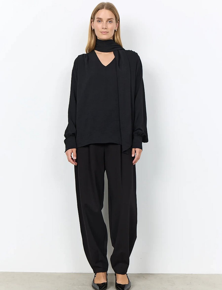 Soyaconcept - SC-CATH - långärmade blusar - 9999 black - 4