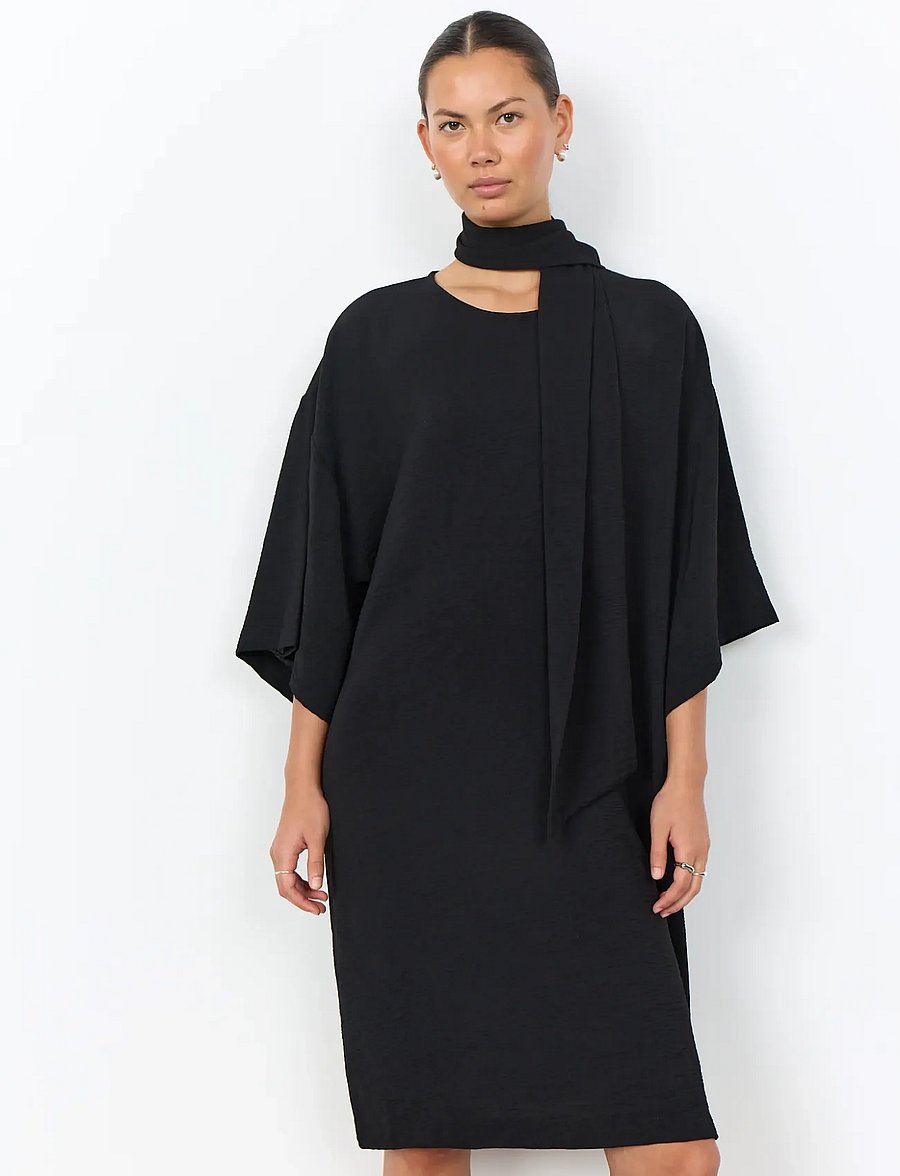 Soyaconcept - SC-CATH - midiklänningar - 9999 black - 0
