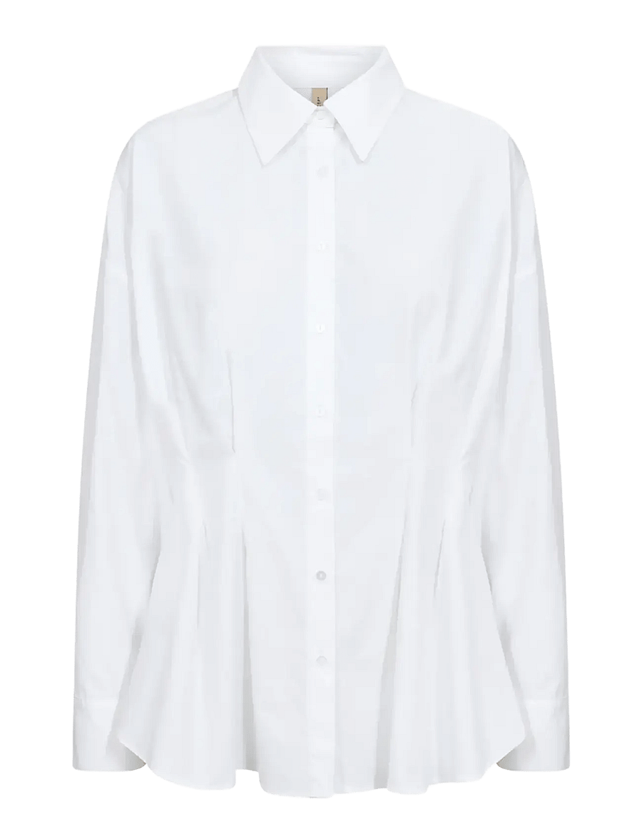 Soyaconcept - SC-NETTI - långärmade skjortor - 1000 white - 1