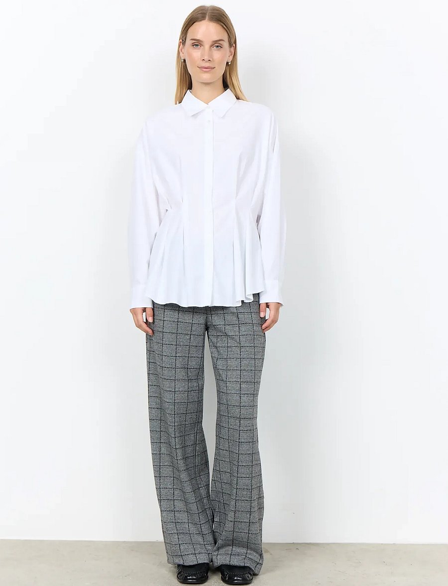 Soyaconcept - SC-NETTI - långärmade skjortor - 1000 white - 4