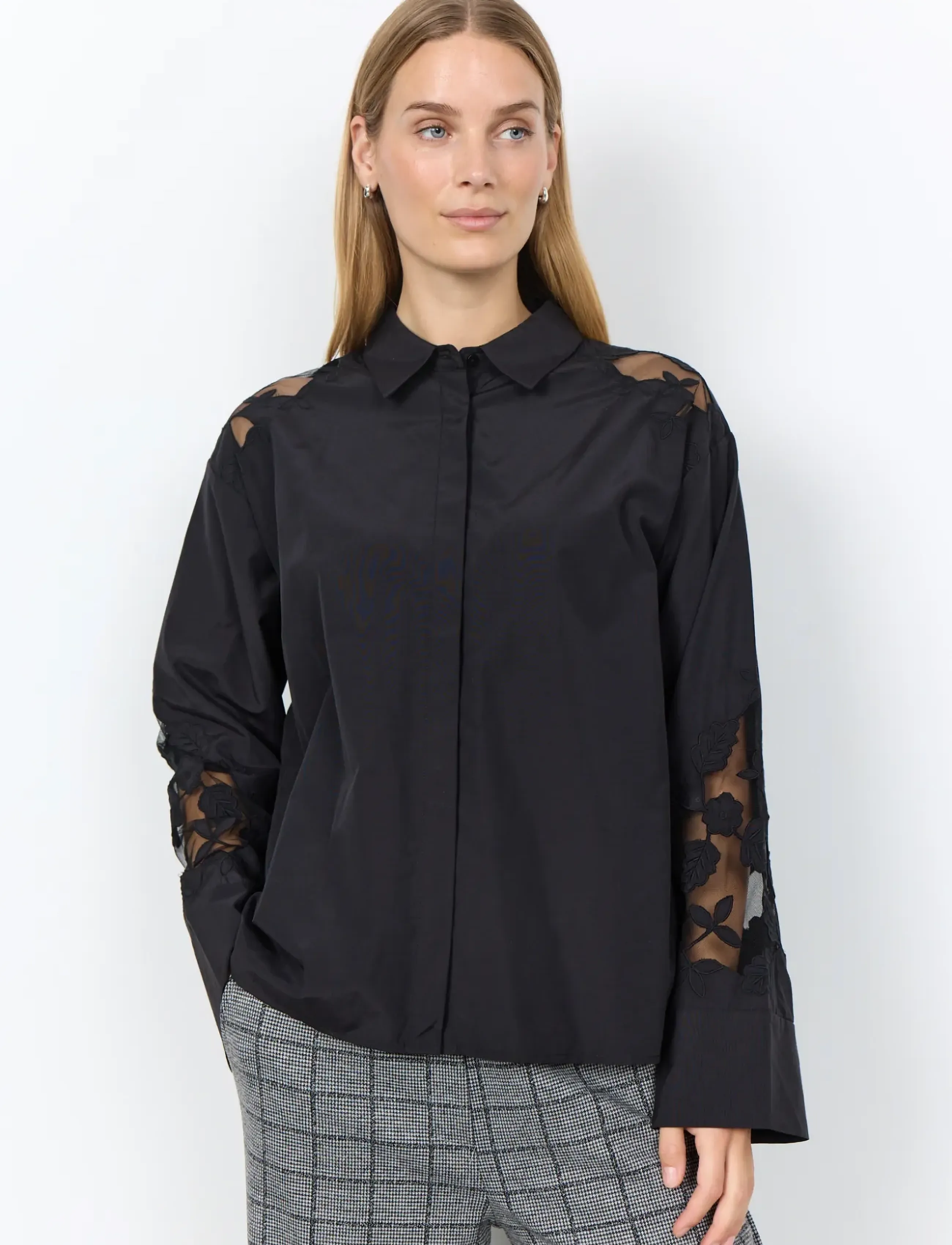 Soyaconcept SC-NETTI - Blusar & Skjortor - 9999 BLACK / black