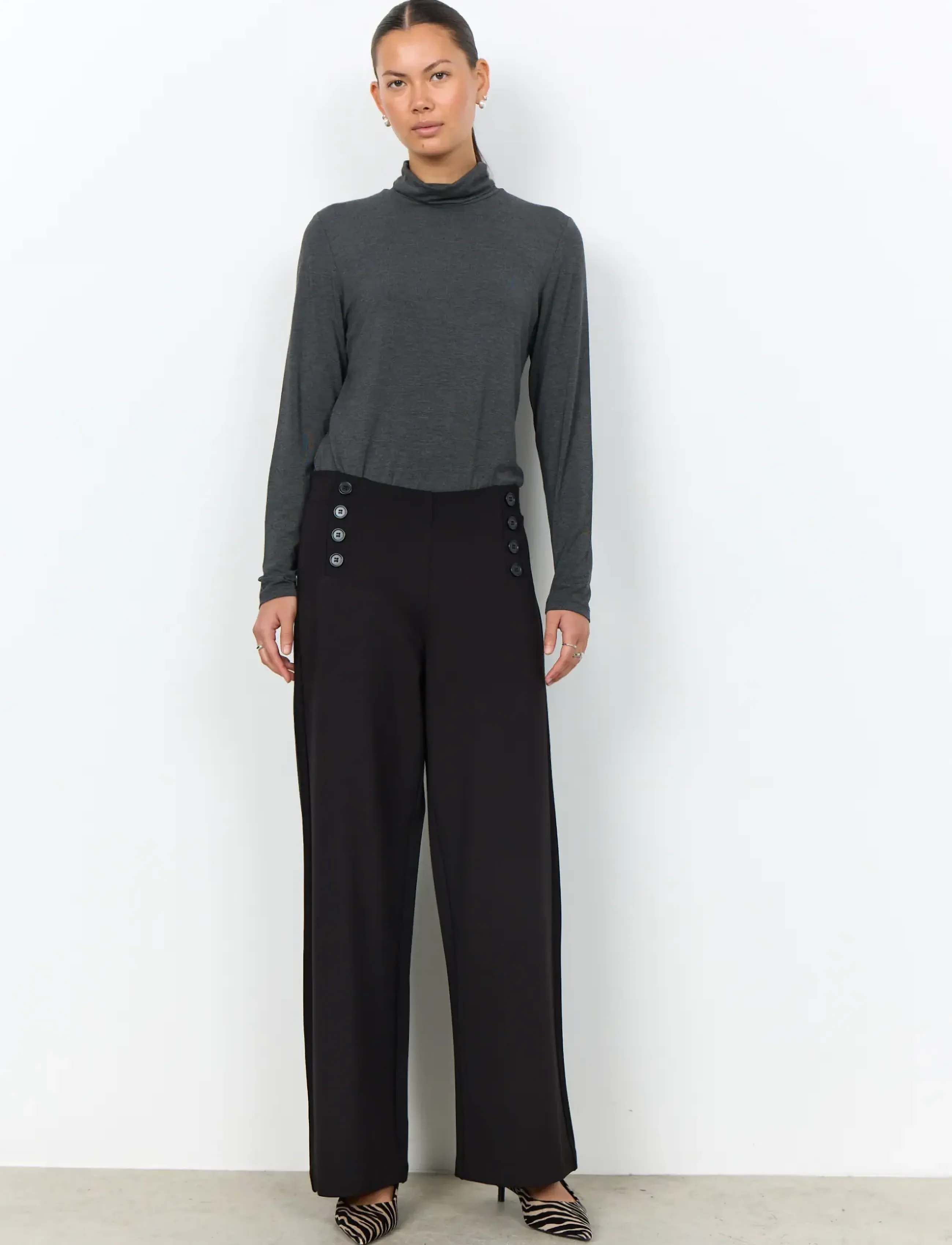 Soyaconcept SC-NANNI - Hosen - 9999 BLACK / black