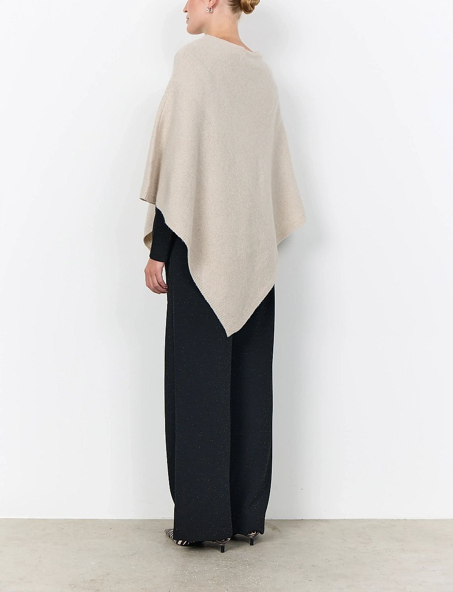 Soyaconcept - SC-JASIKA - ponchos & capes - 91500 light sand melange - 4