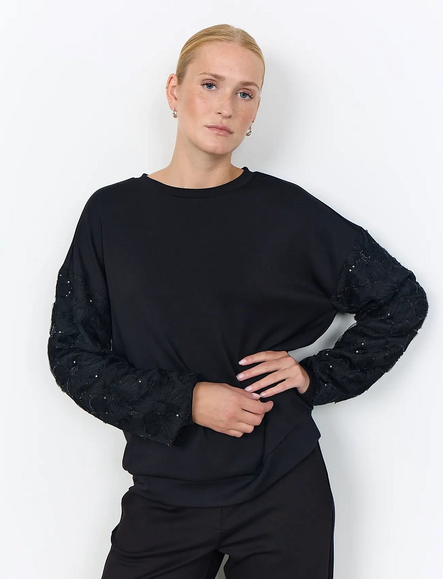 Soyaconcept - SC-BANU - sweatshirts - 9999 black - 0