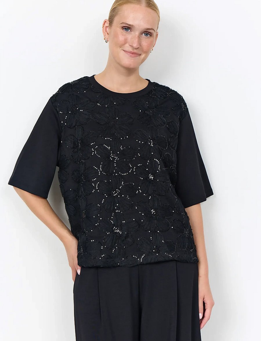 Soyaconcept - SC-BANU - t-shirts - 9999 black - 0