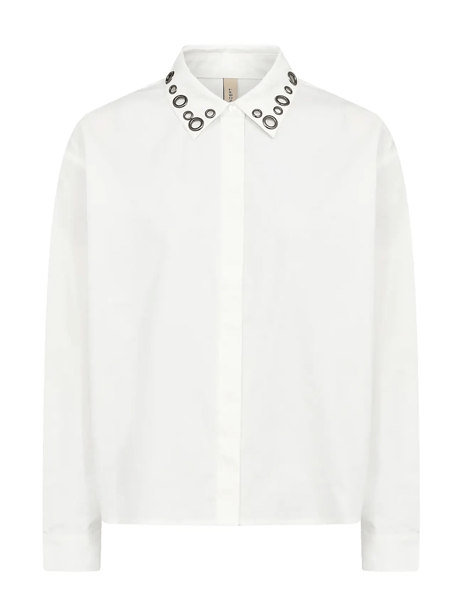 Soyaconcept - SC-JIAN - langærmede skjorter - 1000 white - 1