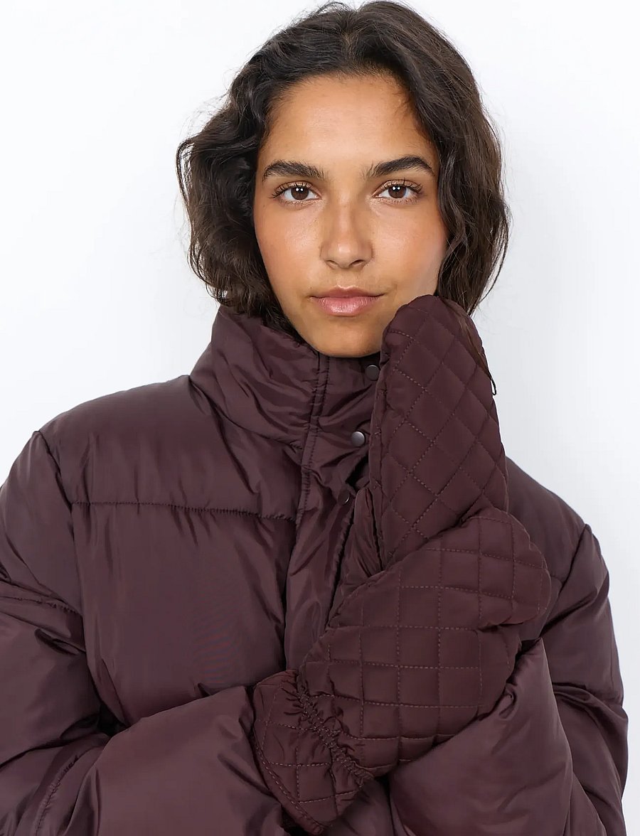 Soyaconcept - SC-NINA - fäustlinge - 8980 chocolate plum - 0