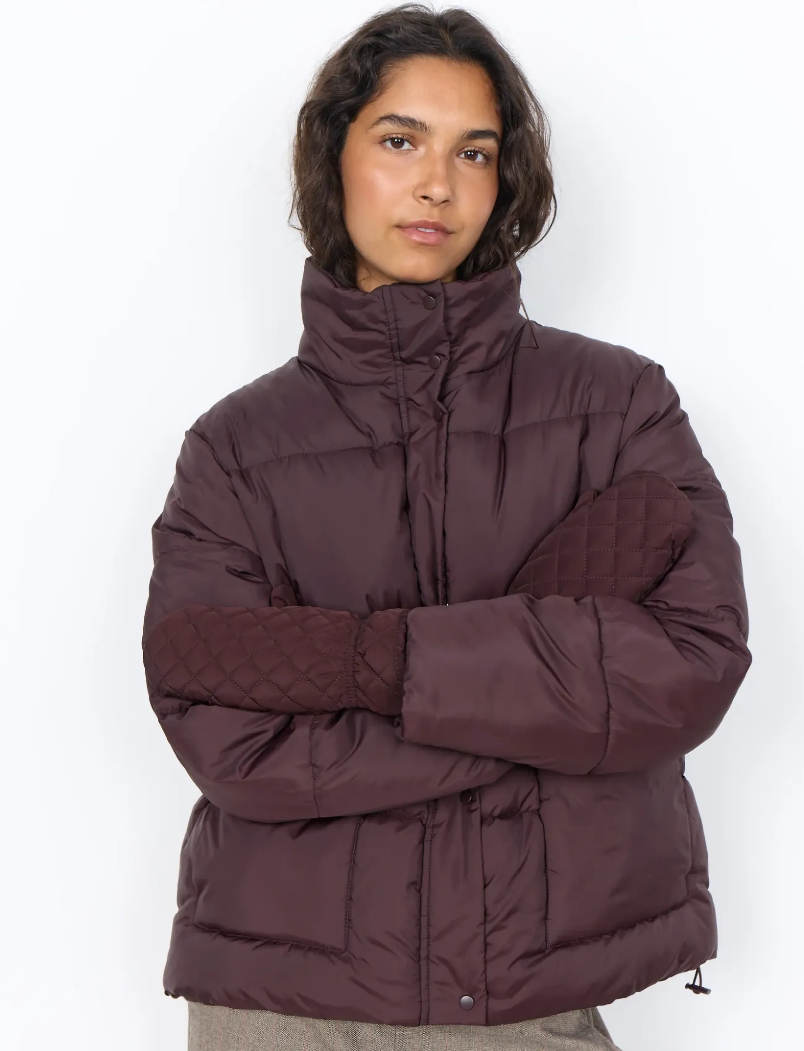 Soyaconcept - SC-NINA - fäustlinge - 8980 chocolate plum - 3