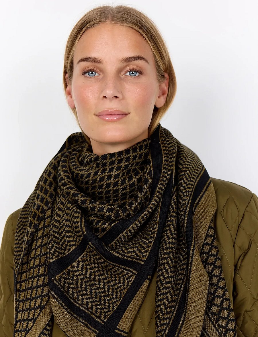 Soyaconcept - SC-BUKET - winterschals - 97230 misty olive mel combi - 2