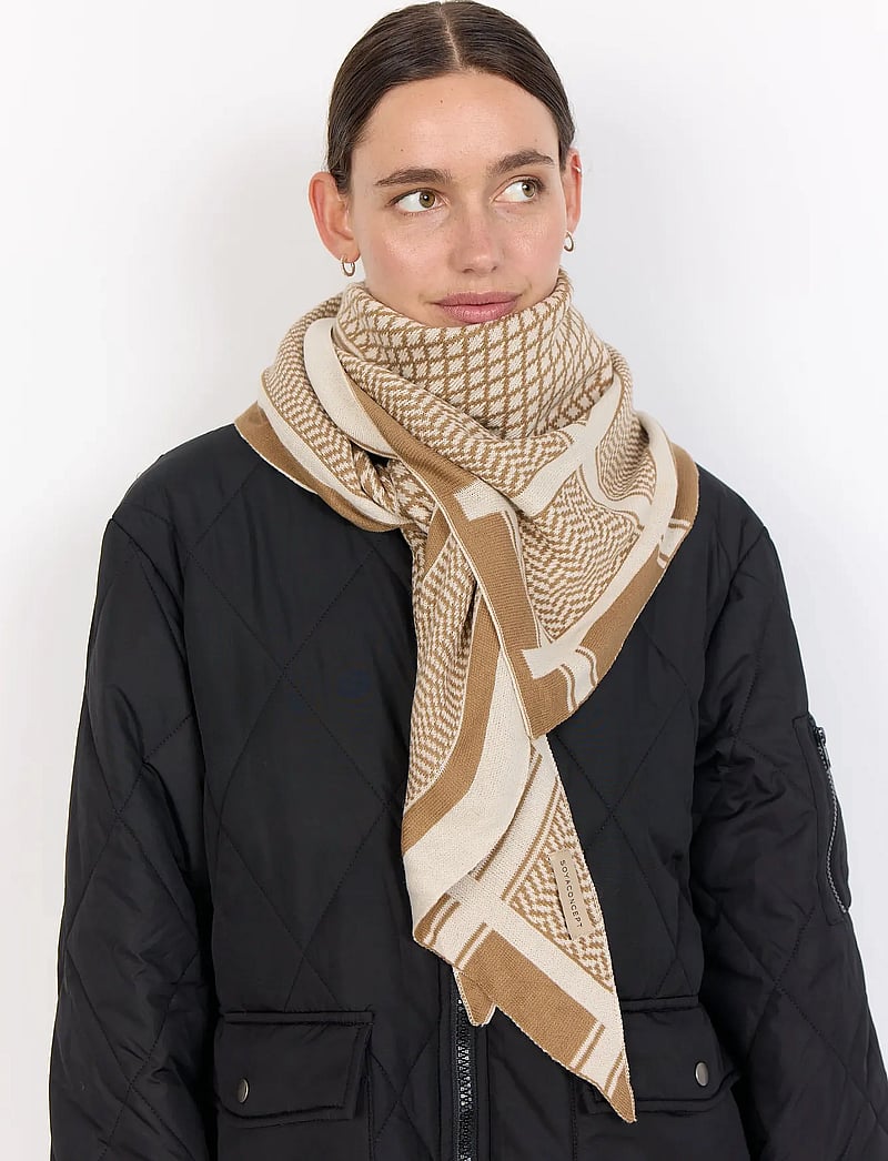 Soyaconcept - SC-BUKET - winterschals - 91620 cream melange combi - 0