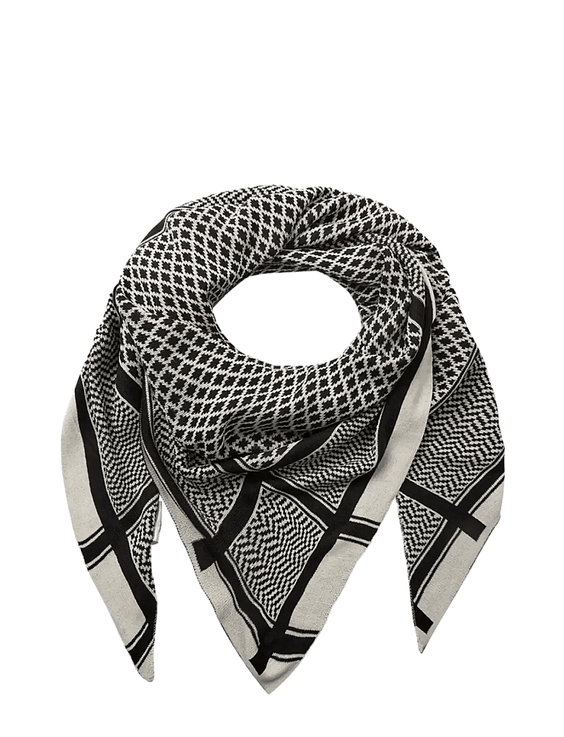 Soyaconcept - SC-BUKET - sjalar - black combi - 1