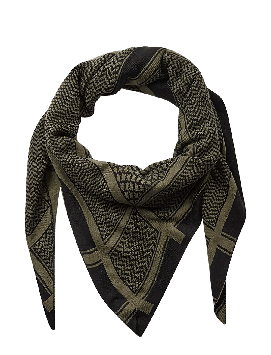 Soyaconcept - SC-BUKET - winterschals - olive combi - 1