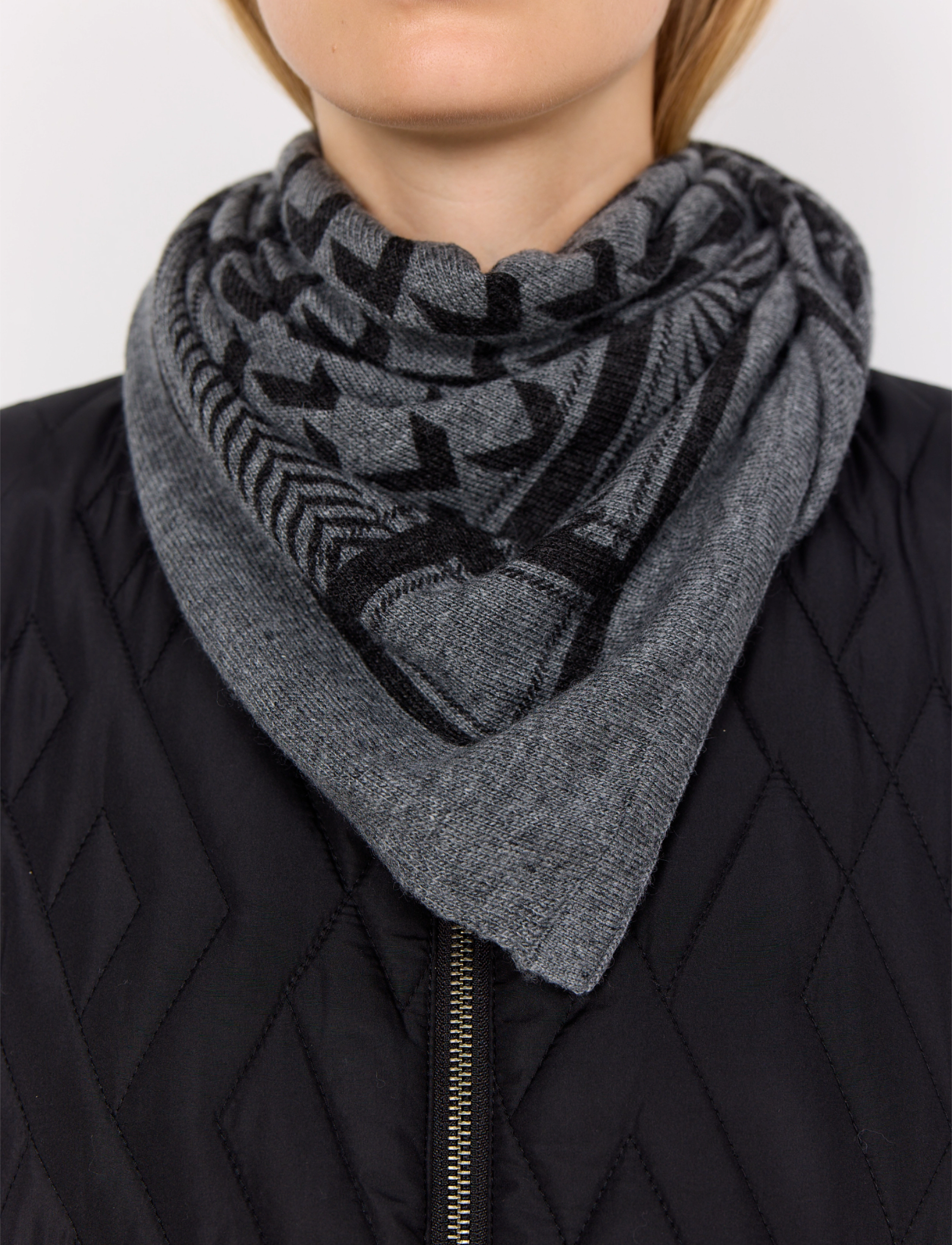 Soyaconcept - SC-KIRSA - dk grey melange combi - 2
