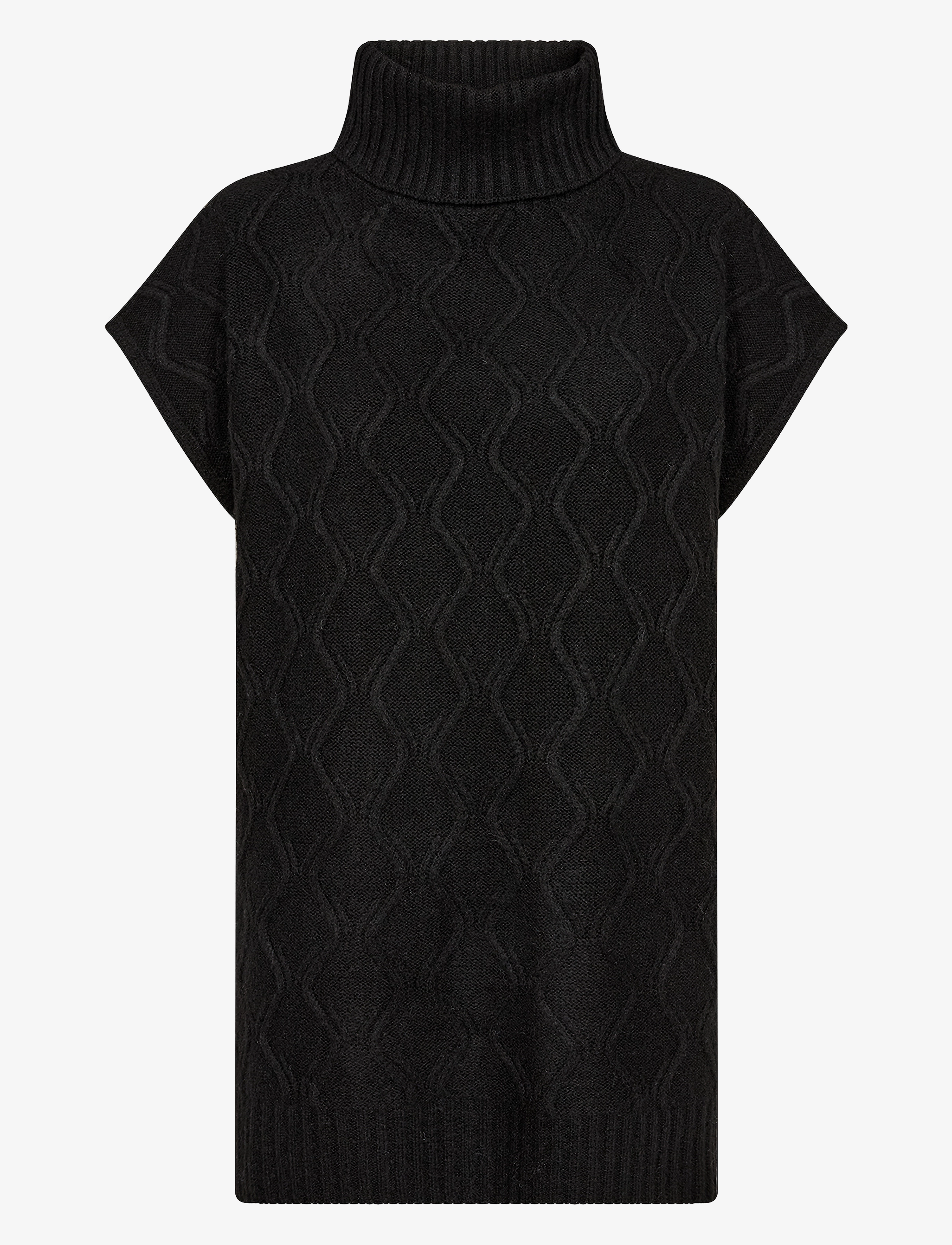Soyaconcept SC-IRWIN - Ponchos & Capes - BLACK / black