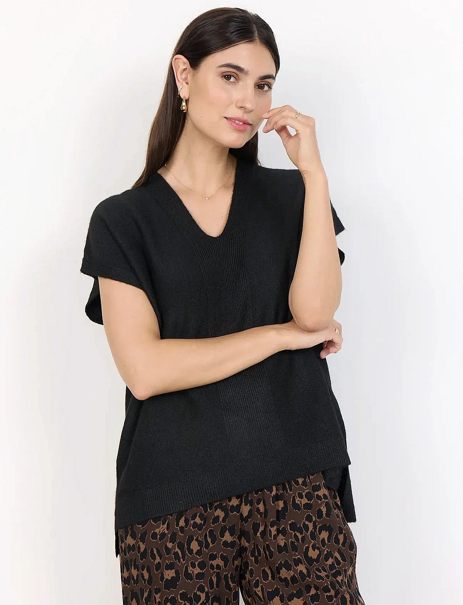 Soyaconcept - SC-SERINE - peysur - 9999 black - 0