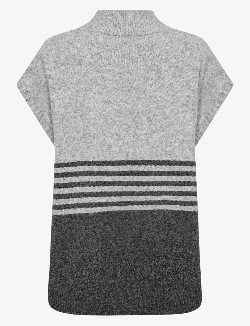 Soyaconcept - SC-SELVI - strikveste - 99870 dark earth melange combi - 2