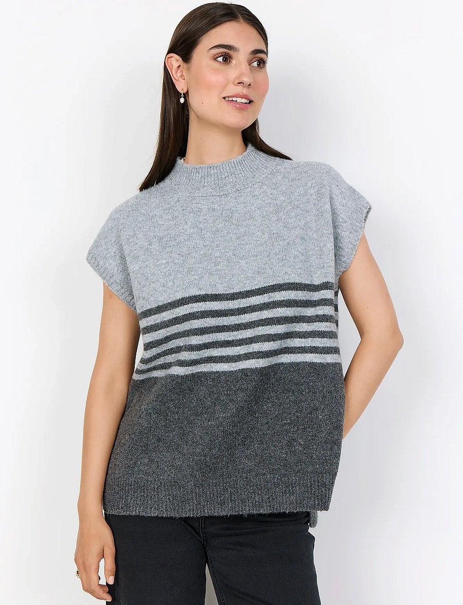 Soyaconcept - SC-SELVI - strickwesten - 99870 dark earth melange combi - 0