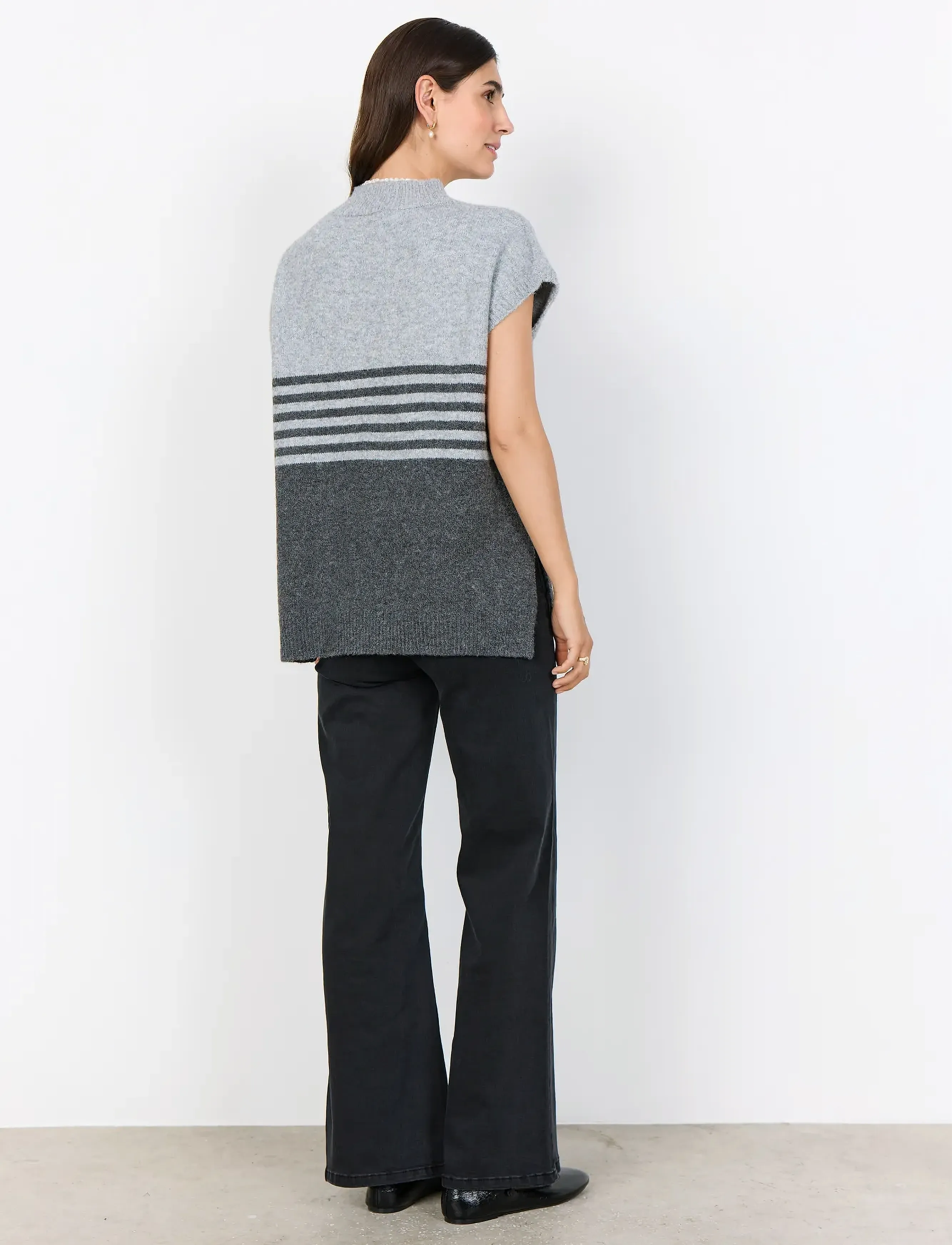 Soyaconcept - SC-SELVI - strickwesten - 99870 dark earth melange combi - 3