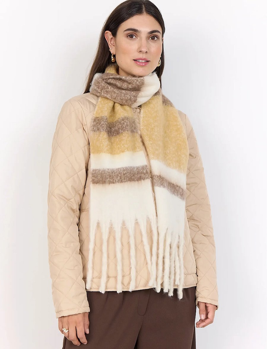 Soyaconcept - SC-SENELLA - halsdukar - 8404 desert brown combi - 0