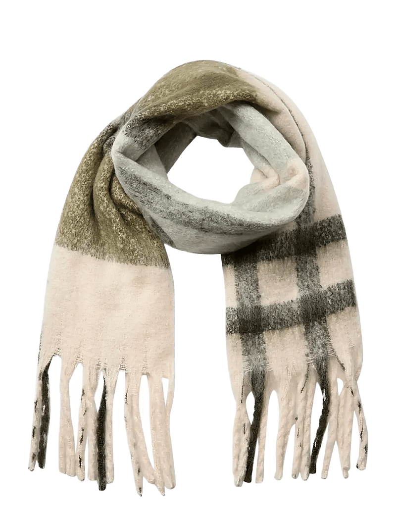 Soyaconcept - SC-SERAFINE - halstørklæder - 7230 misty olive combi - 0