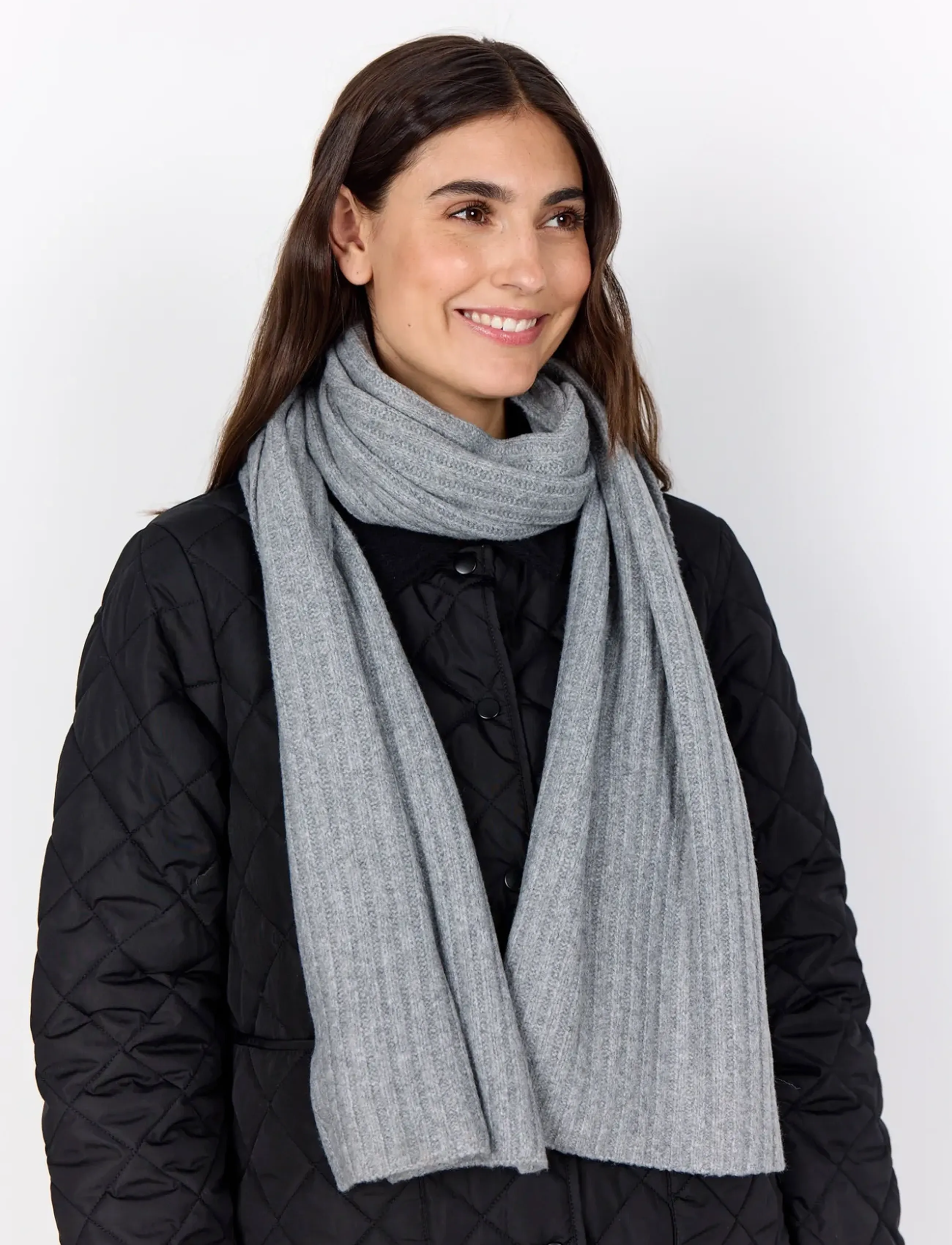 Soyaconcept Sc-Selana, One Size, Scarves, Grau - Winter Frauen
