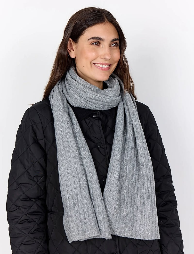 Soyaconcept - SC-SELANA - winterschals - 99470 med. grey melange - 0