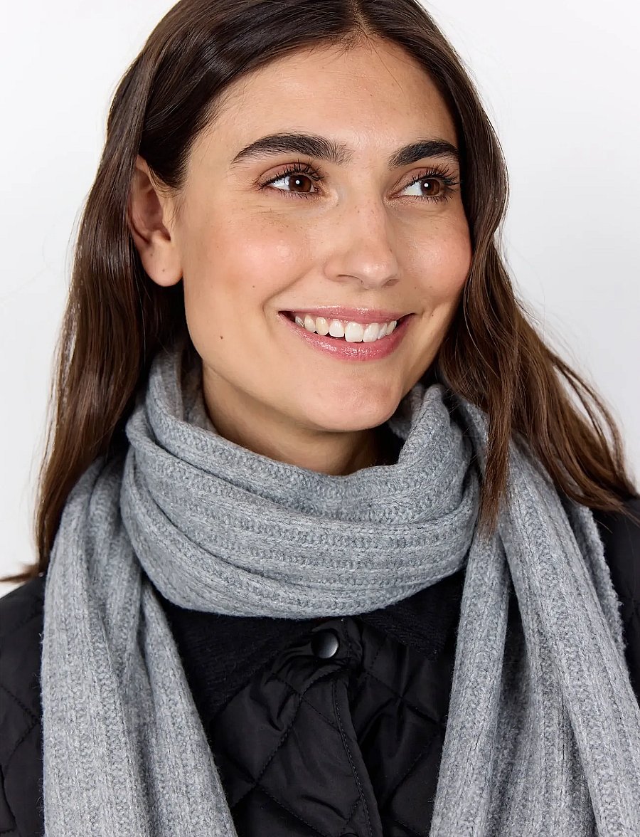 Soyaconcept - SC-SELANA - ziemas šalles - 99470 med. grey melange - 2