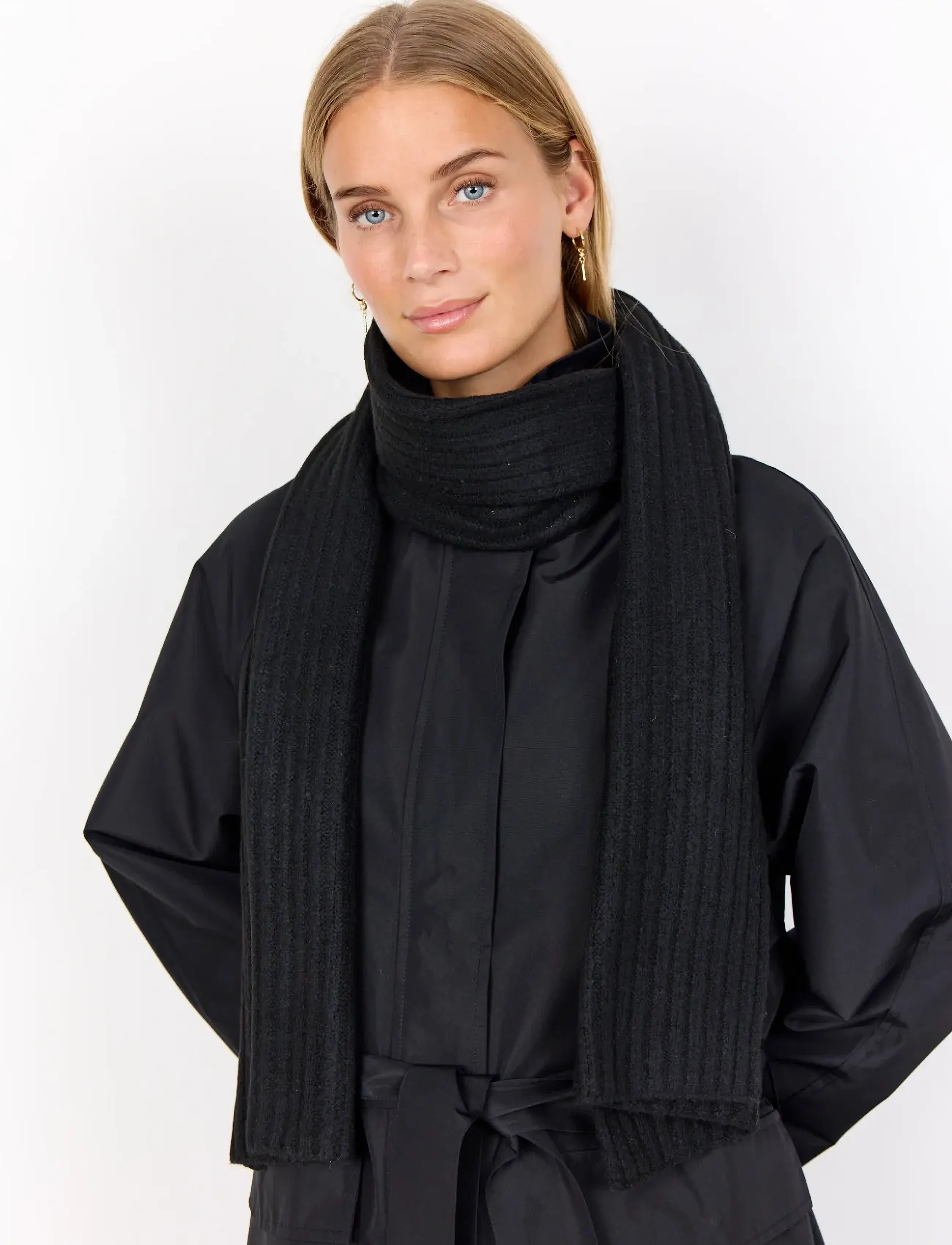 Soyaconcept Sc-Selana, One Size, Scarves, Schwarz - Winter Frauen