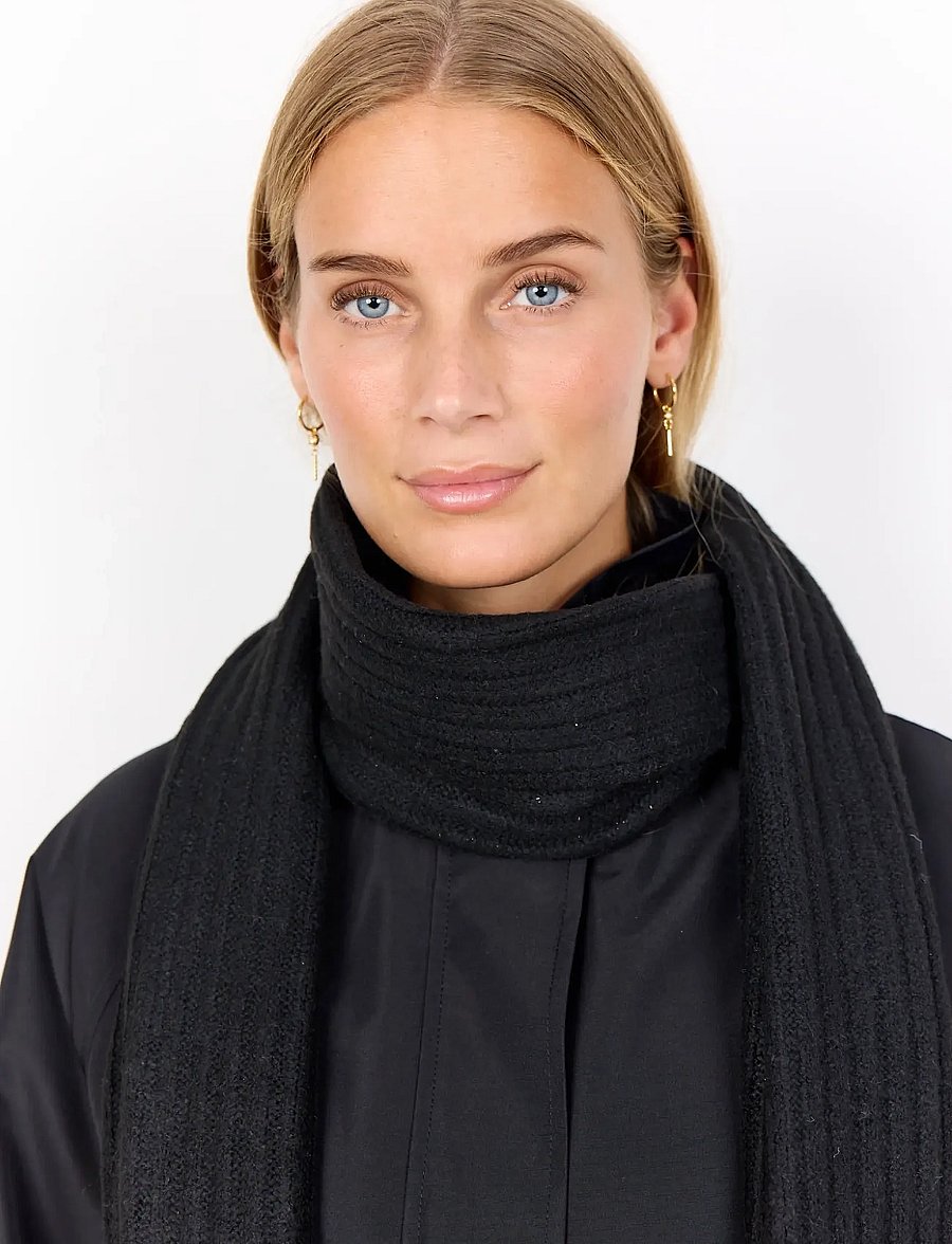 Soyaconcept - SC-SELANA - winterschals - 9999 black - 2