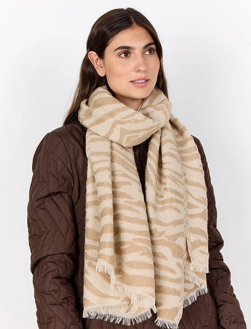 Soyaconcept - SC-SEHRA - winterschals - 8008 sand combi - 0