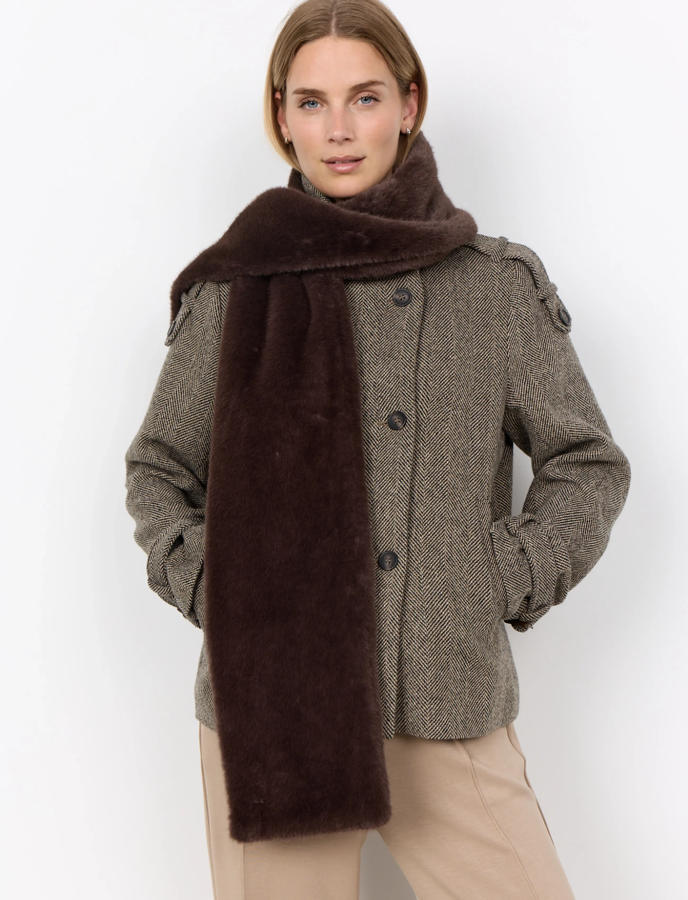 Soyaconcept SC-VENDLA - Soyaconcept - 8980 CHOCOLATE PLUM / brown