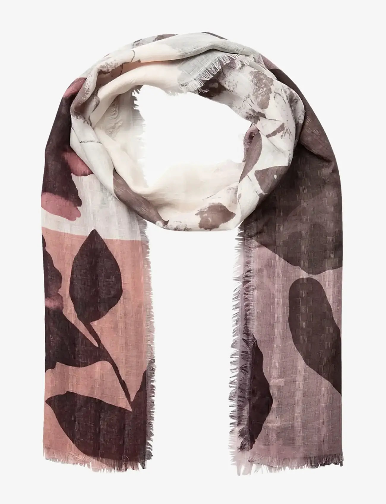 Soyaconcept - SC-BERTINA - lightweight scarves - 4470c dk. red combi - 1