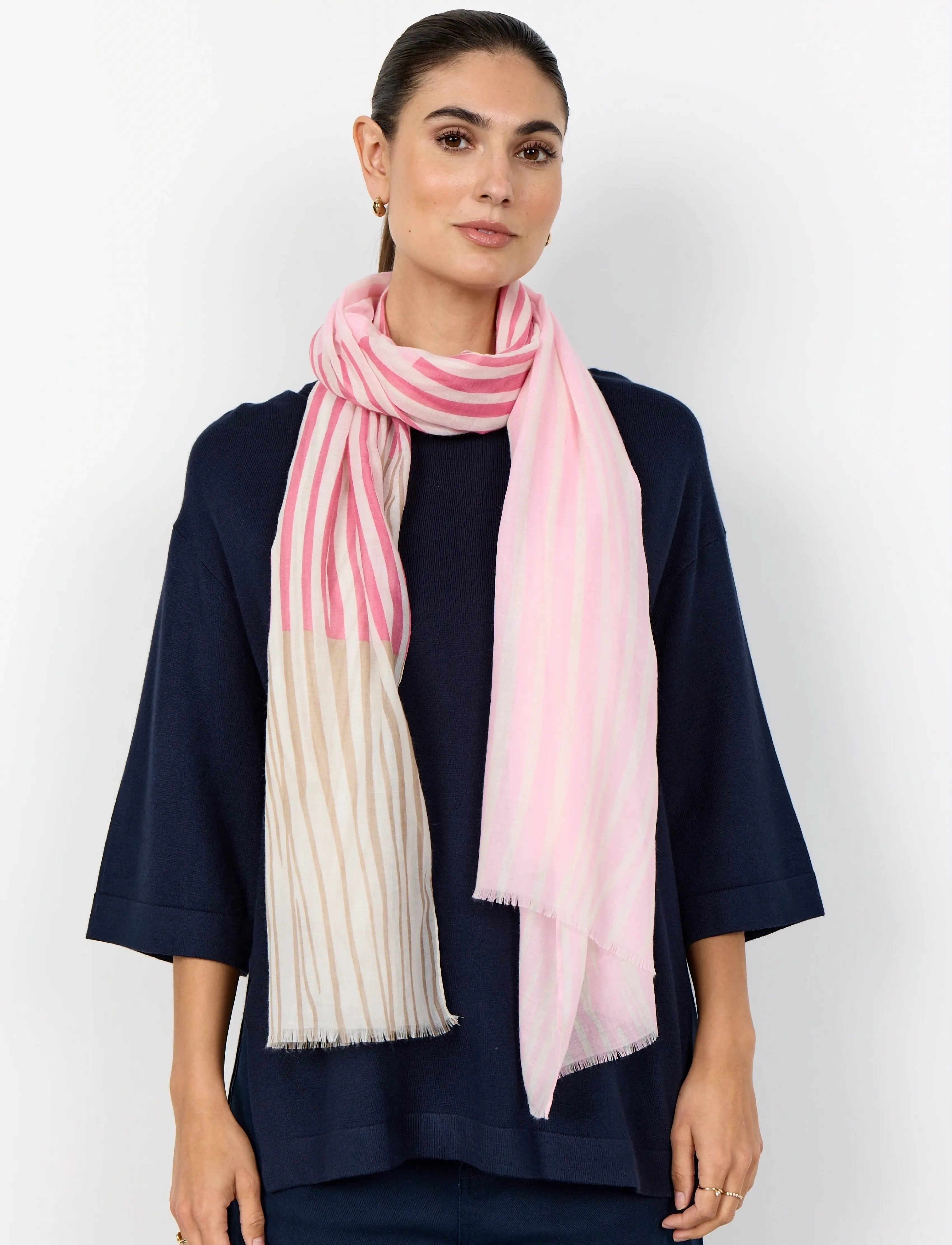 Soyaconcept SC-CANNA - Schals - 4390 RAPTURE ROSE COMBI / pink/rose