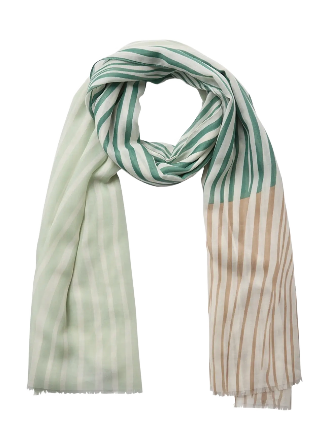 Soyaconcept SC-CANNA - Tørklæder - 7100C BOK CHOY COMBI / multi