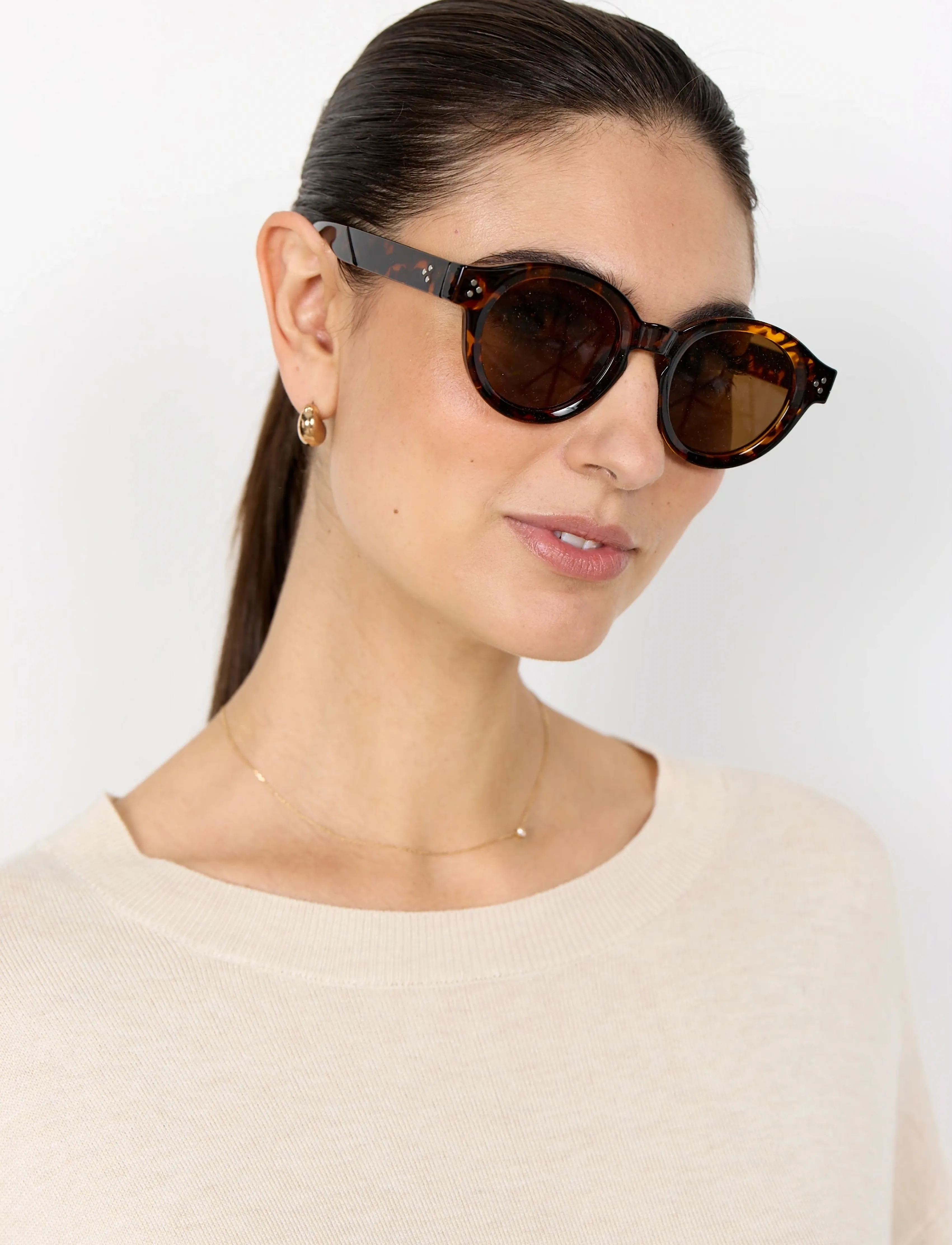 Soyaconcept Sc-Charita, One Size, Sunglasses, Braun - Square Frame Frauen