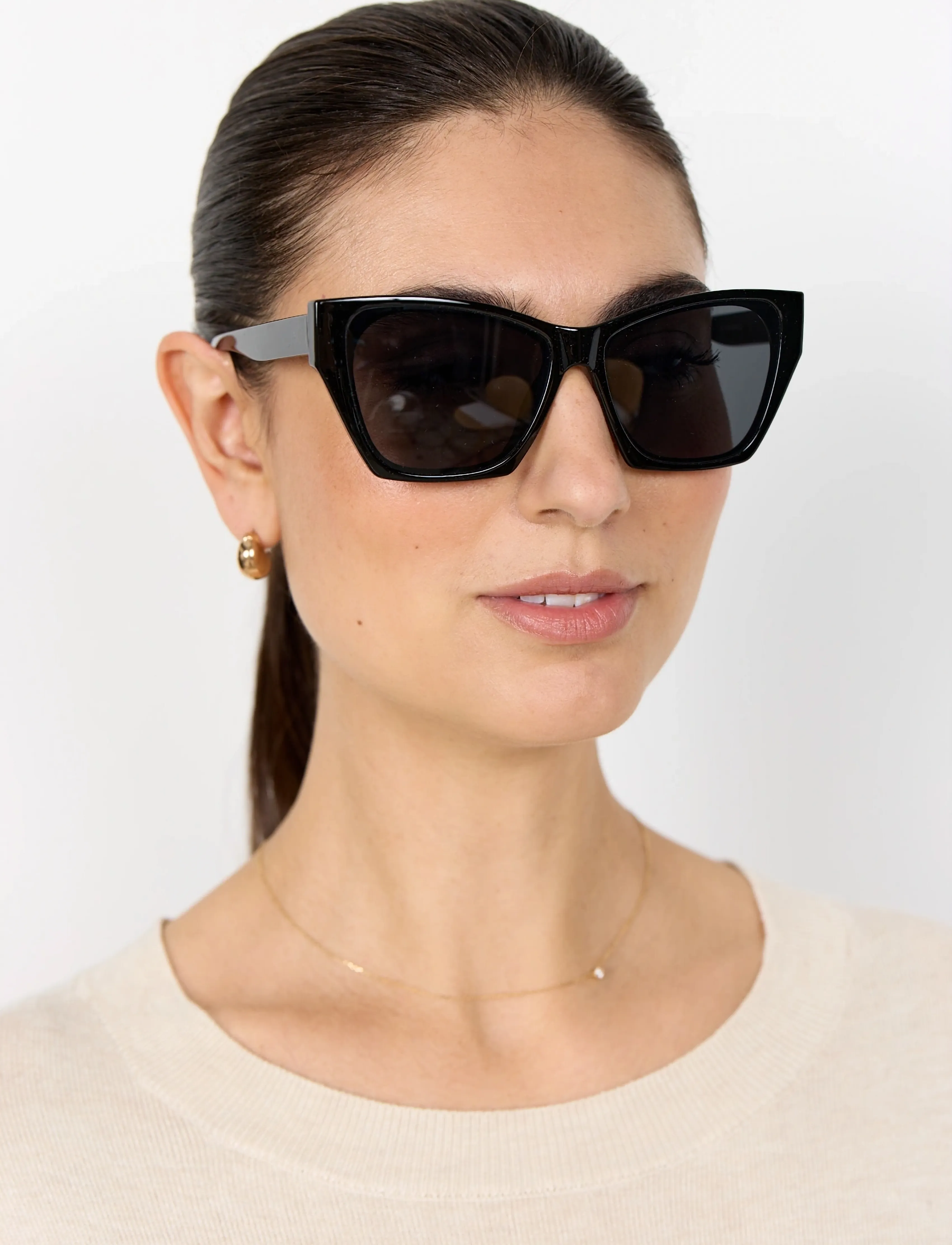 Soyaconcept Sc-Charita, One Size, Sunglasses, Schwarz - Square Frame Frauen