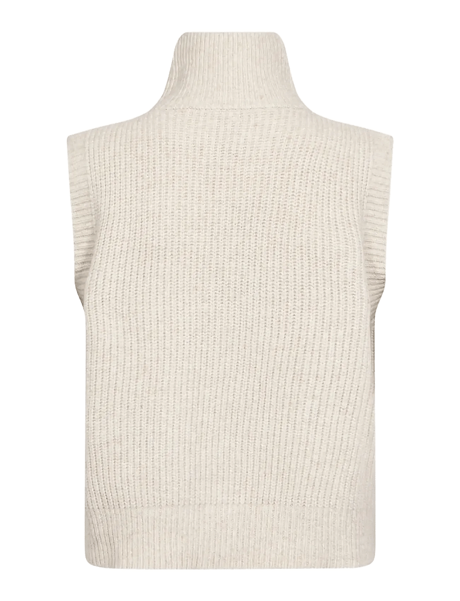 Soyaconcept - SC-GITH - knitted vests - 91620 cream melange - 2