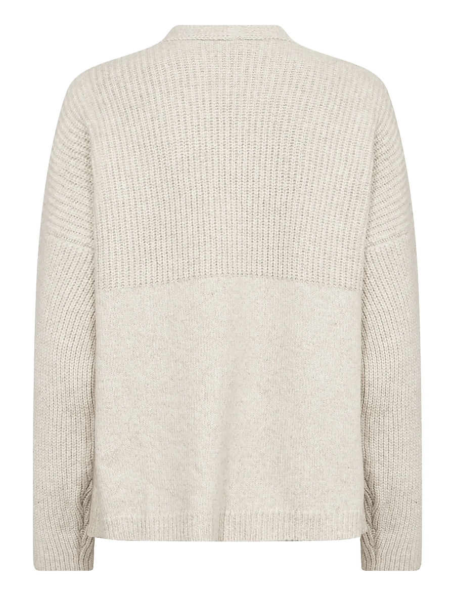 Soyaconcept - SC-GITH - strickjacken - 91620 cream melange - 1