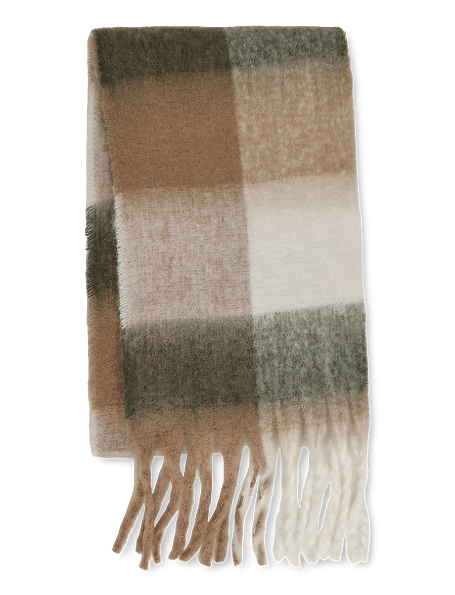 Soyaconcept - SC-GEORGINA - winterschals - 8030 camel combi - 1