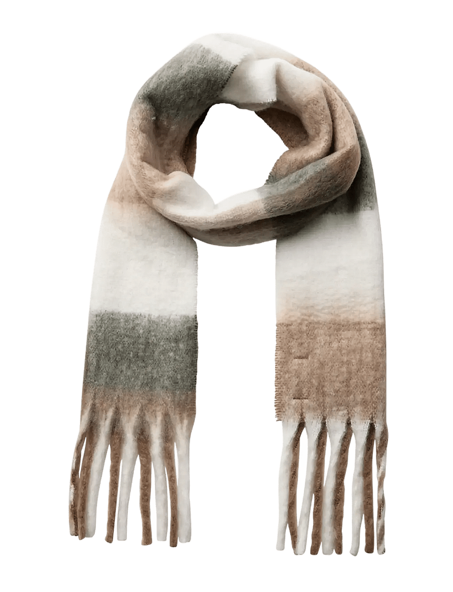 Soyaconcept - SC-GEORGINA - winterschals - 8030 camel combi - 1