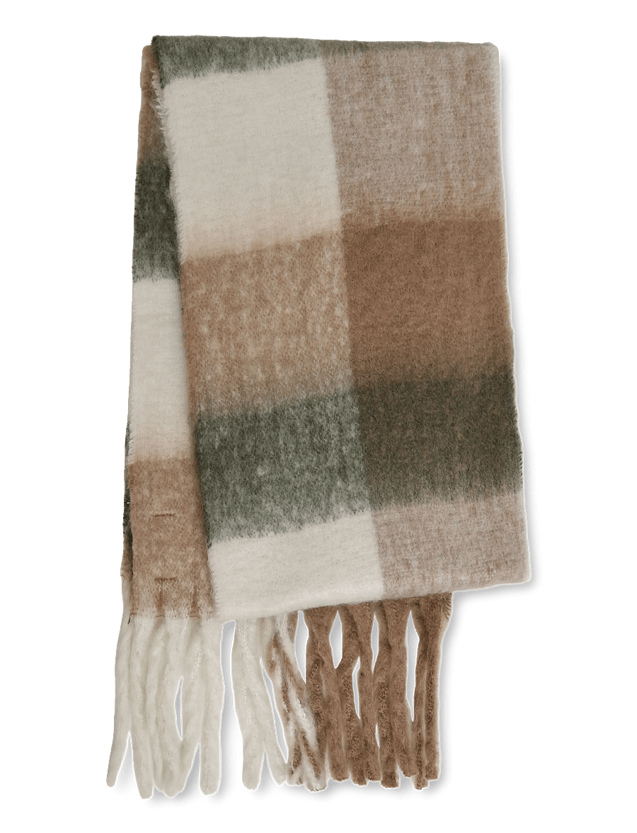 Soyaconcept - SC-GEORGINA - winterschals - 8030 camel combi - 2