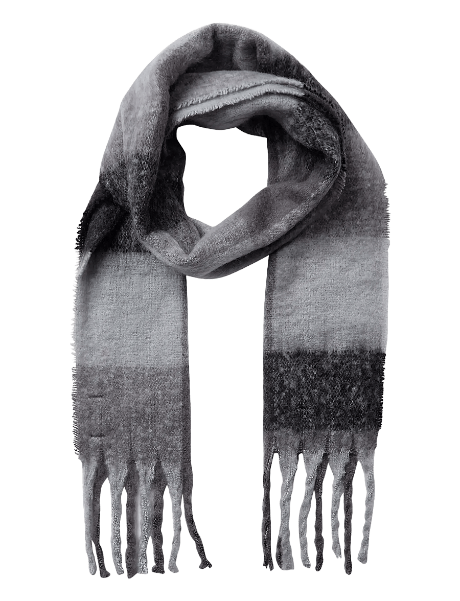 Soyaconcept - SC-GEORGINA - winterschals - 9999 black combi - 1