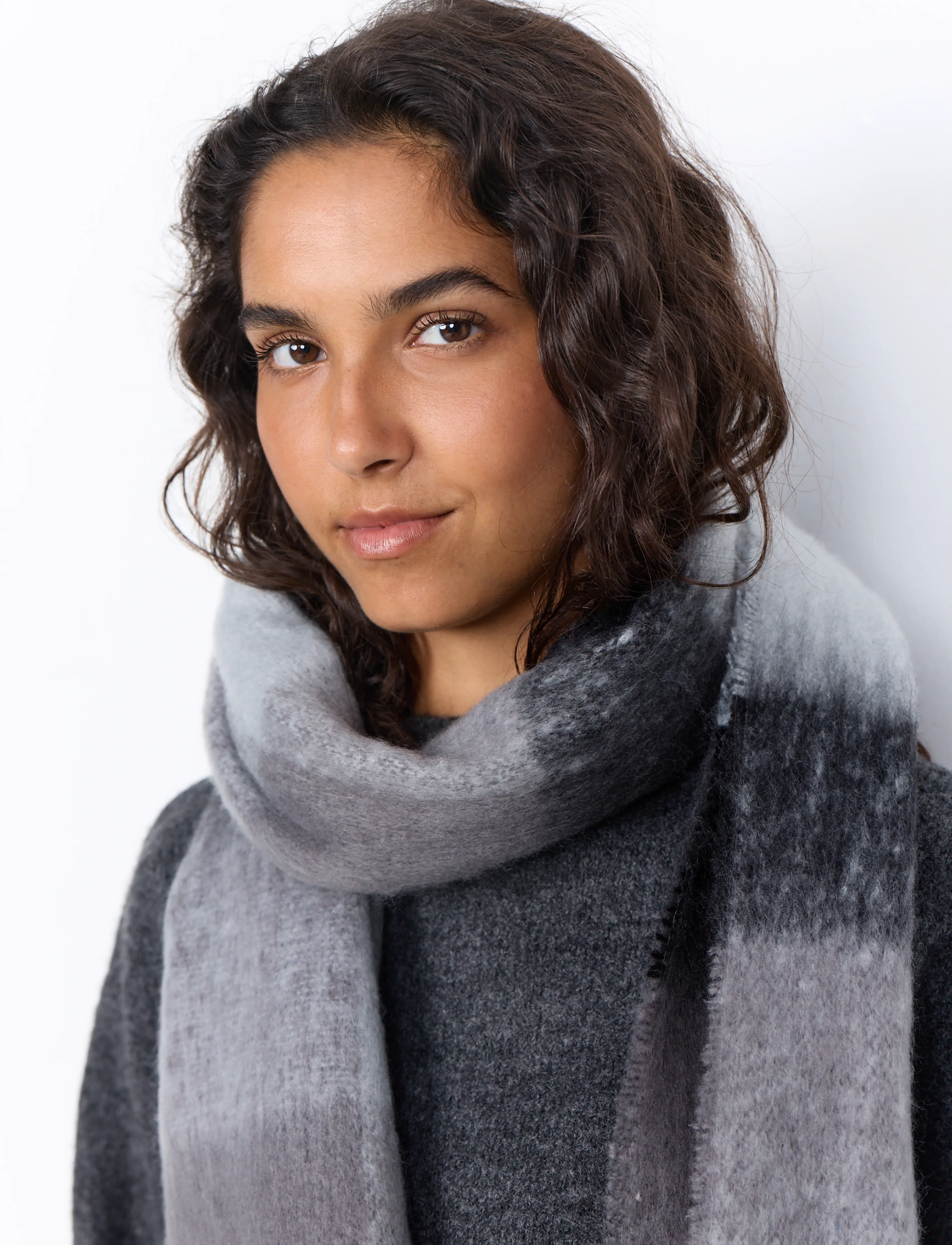Soyaconcept - SC-GEORGINA - winterschals - 9999 black combi - 2