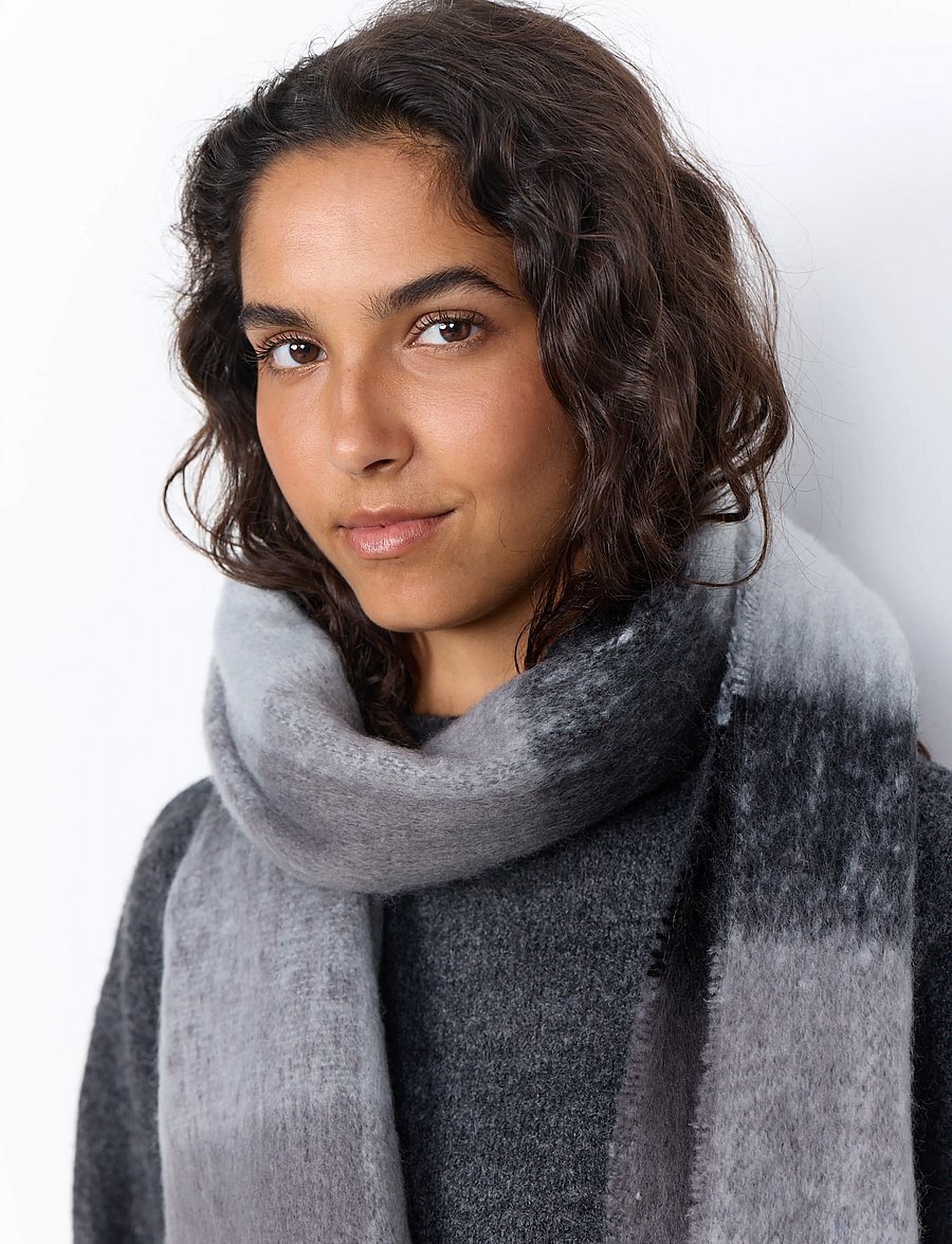 Soyaconcept - SC-GEORGINA - winterschals - 9999 black combi - 2