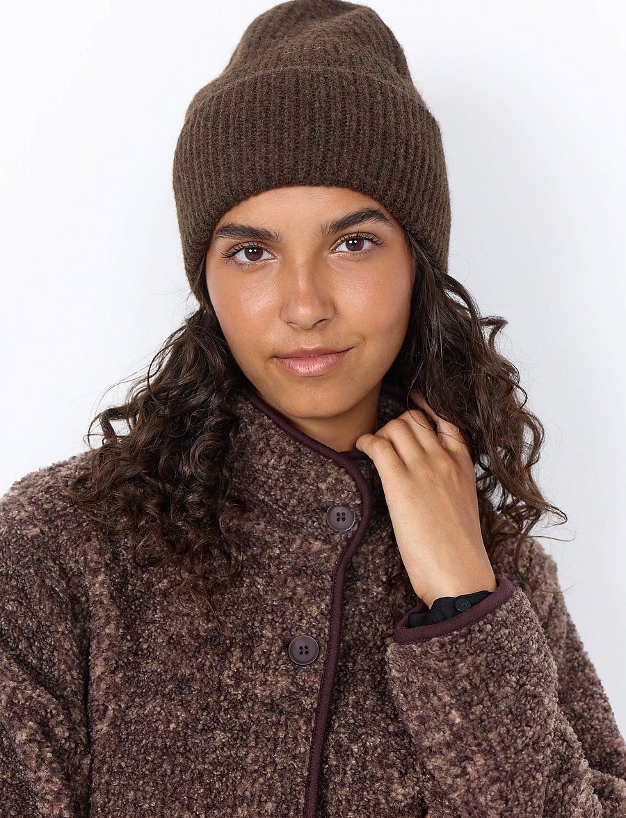 Soyaconcept - SC-GERMAINE - mützen - 98980 chocolate plum melange - 0