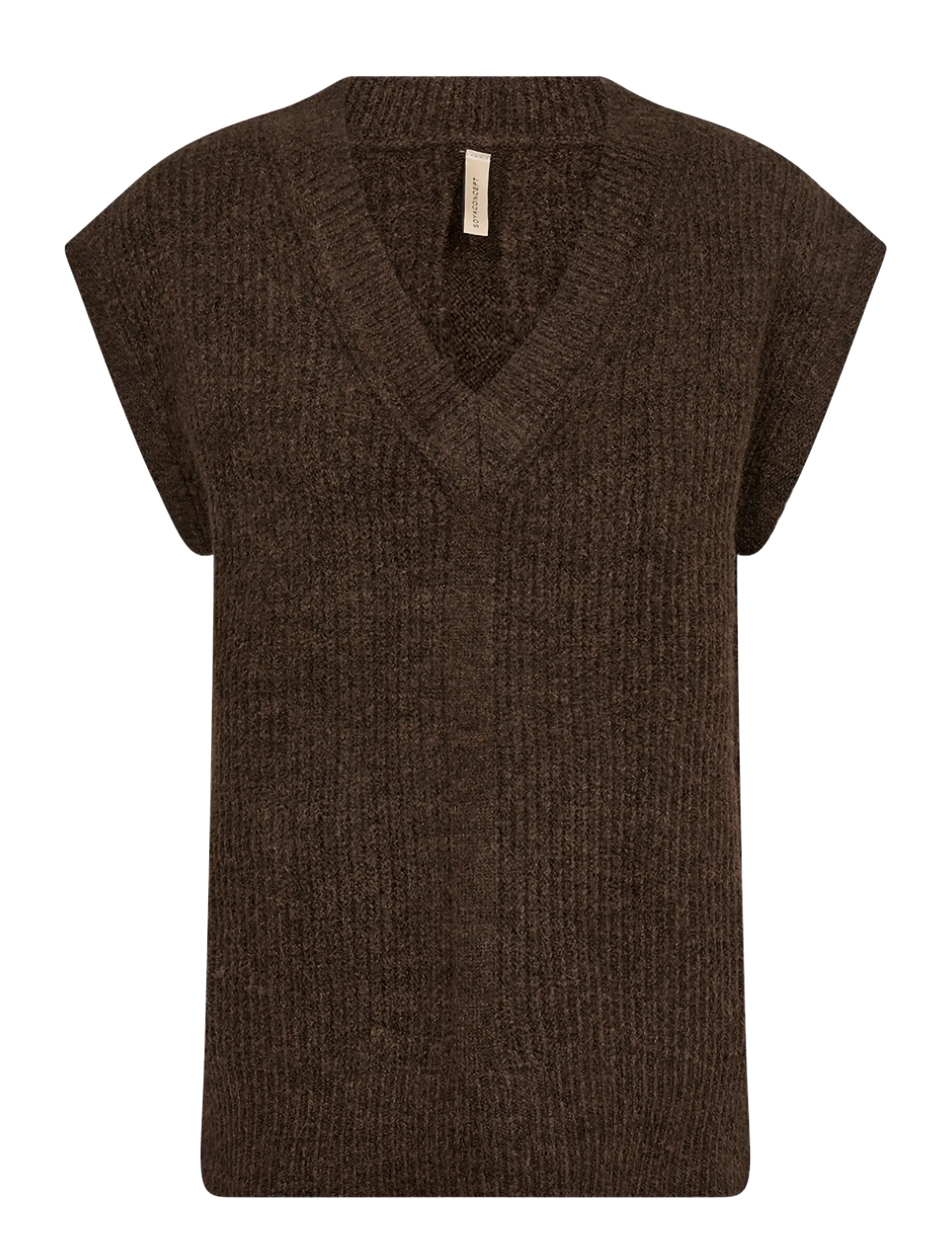 Soyaconcept SC-GERMAINE - Kleidung - 98980 CHOCOLATE PLUM MELANGE / brown