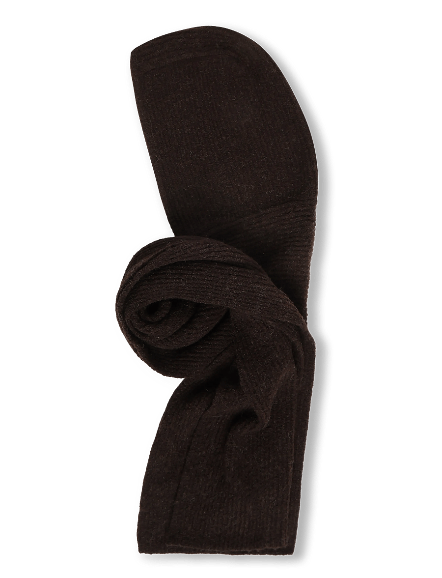 Soyaconcept - SC-HANSA - wintersjaals - 98980 chocolate plum melange - 1