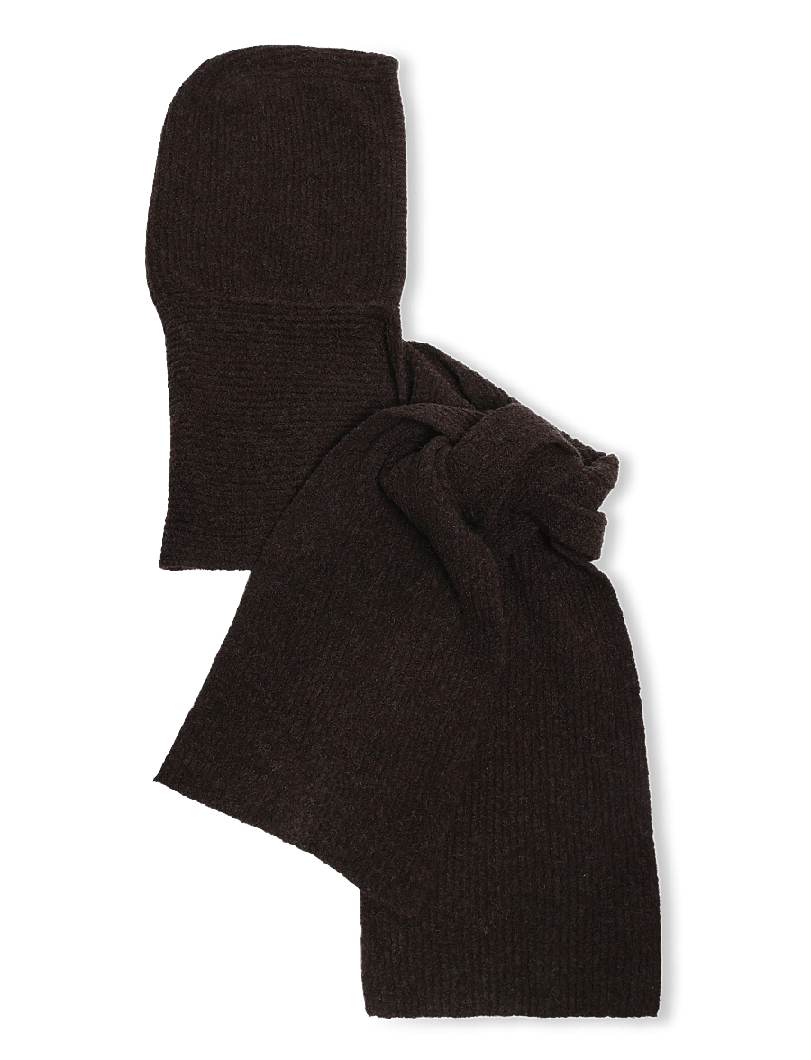 Soyaconcept - SC-HANSA - wintersjaals - 98980 chocolate plum melange - 2