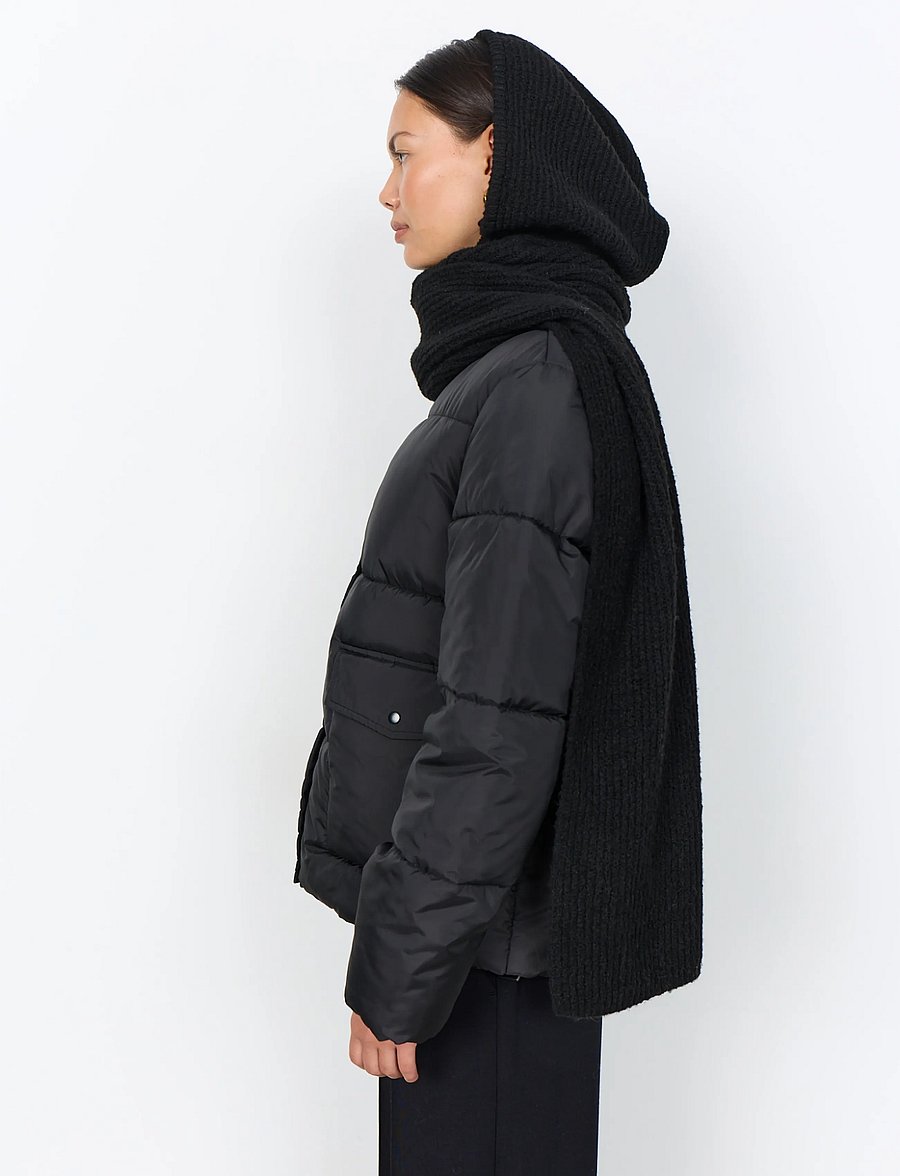 Soyaconcept - SC-HANSA - winterschals - 9999 black - 2