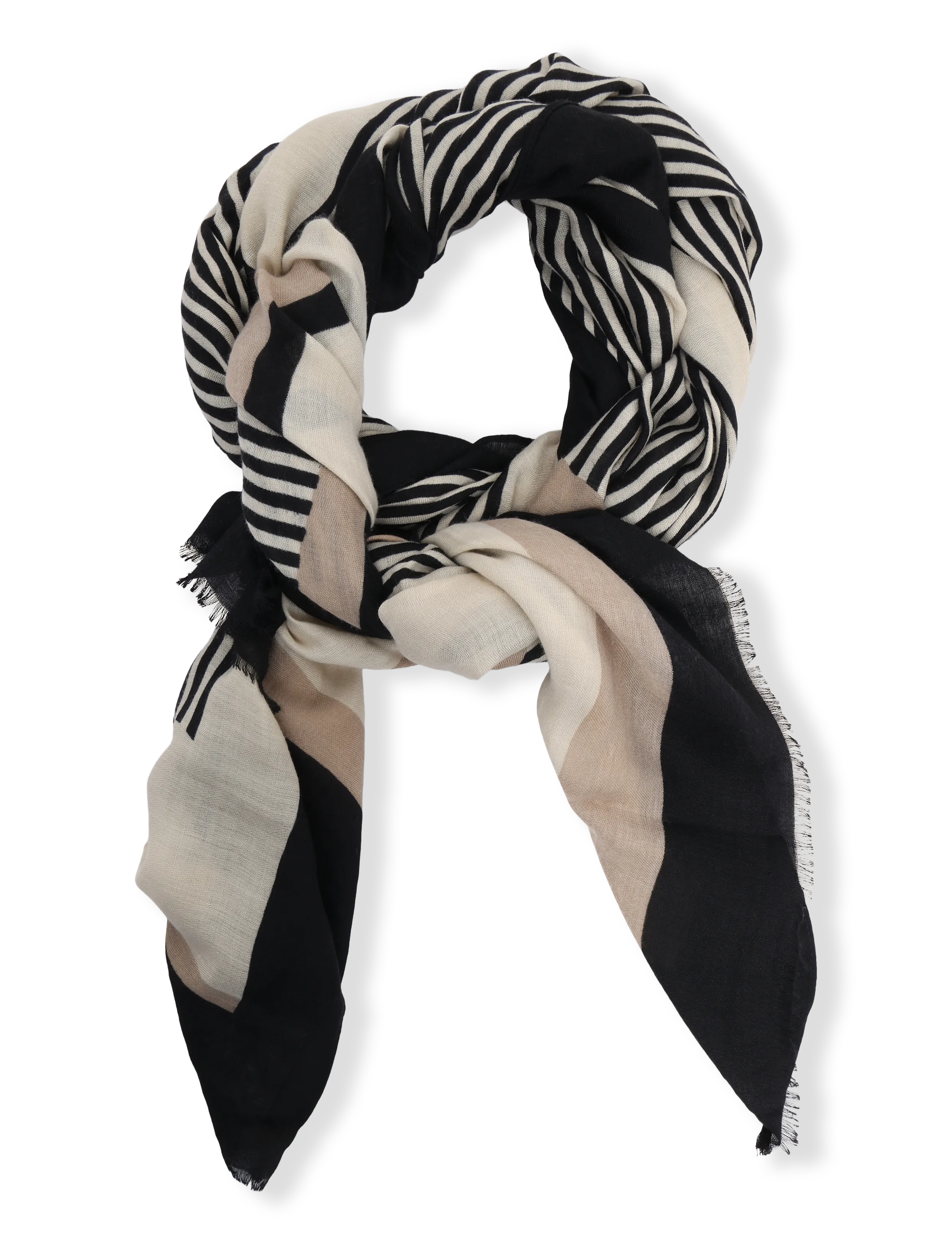 Soyaconcept SC-HARALDINE AOP - Vardagsstil - 9999 BLACK COMBI / black